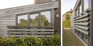 Bouwdoos aan de dijk - Koppers Architectuur - Desktop Exterieur zijkant