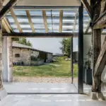 De Kaatse Hoeve - Koppers Architectuur - Mobiel Glazen pui