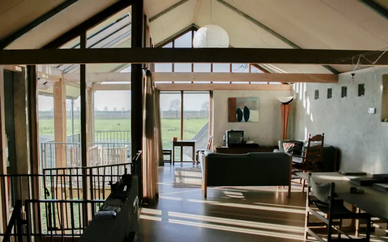 Zweeds wonen in de polder - Koppers Architectuur - Mobiel Interieur